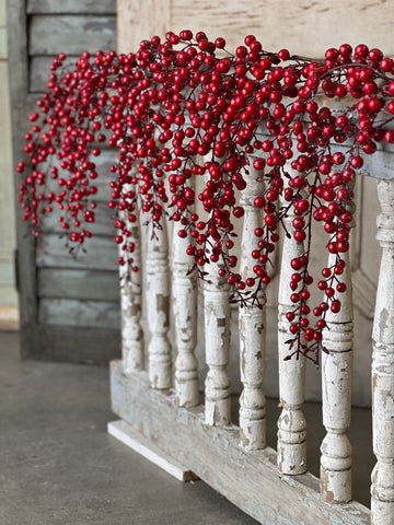 Iced Weatherproof Berry Garland | 5' | SOLD OUT