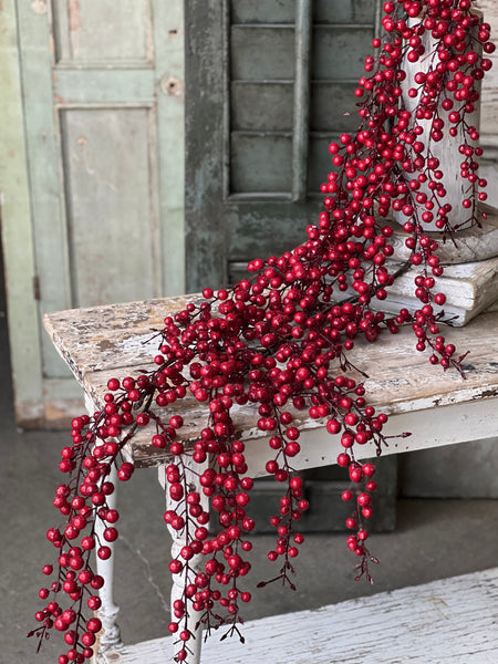 Iced Weatherproof Berry Garland | 5' | SOLD OUT