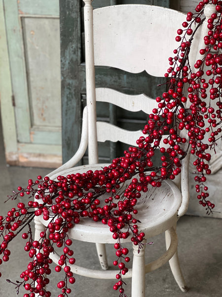 Iced Weatherproof Berry Garland | 5' | SOLD OUT