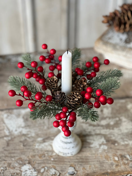 Tundra Berry Candle Ring | 8" | SOLD OUT