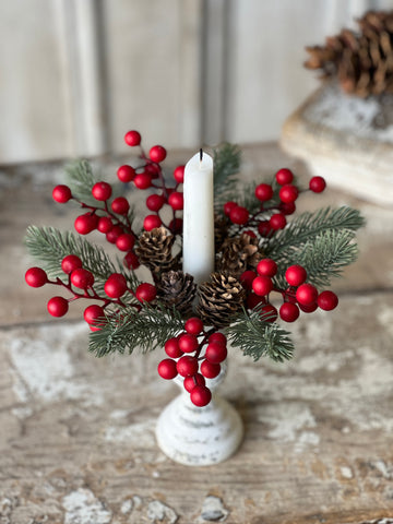 Tundra Berry Candle Ring | 8" | SOLD OUT