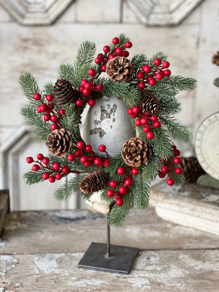 Tundra Berry Candle Ring | 11" | SOLD OUT