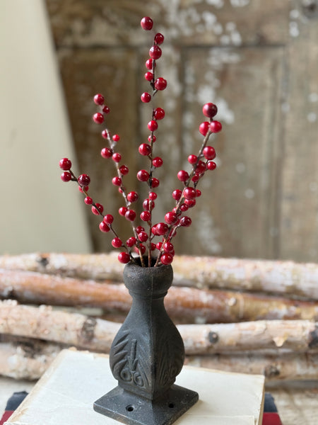 Red Reverie Berry Bush | 13.5" | NOT CURRENTLY IN STOCK-New For Holiday 2026!