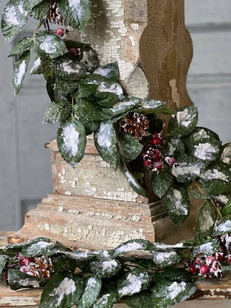 Wintry Salutations Garland | 6' | 25% OFF - DISCOUNT TAKEN IN OFFICE