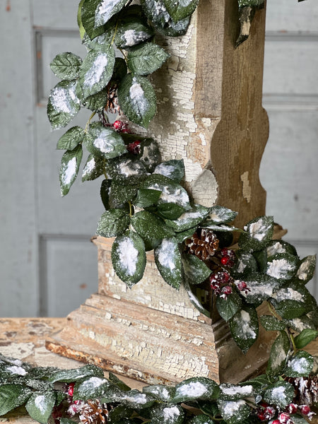 Wintry Salutations Garland | 6' | 25% OFF - DISCOUNT TAKEN IN OFFICE