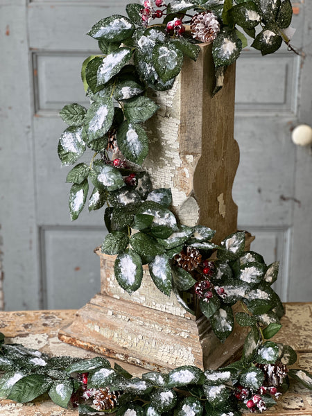 Wintry Salutations Garland | 6' | 25% OFF - DISCOUNT TAKEN IN OFFICE