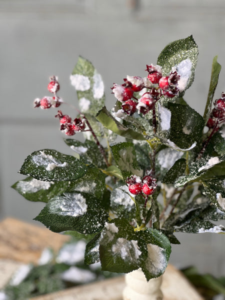 Wintry Salutations Bush | 16" | 25% OFF - DISCOUNT TAKEN IN OFFICE