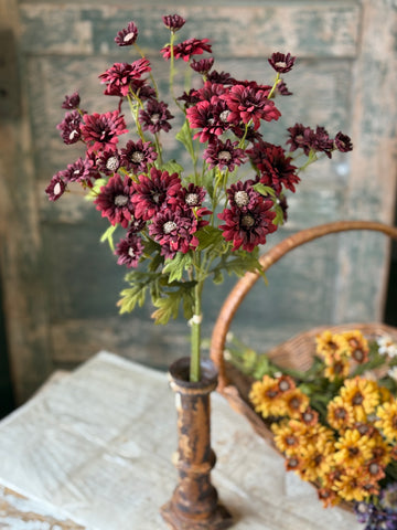 Pendleton Daisies | 28.5" | Sangria | NOT CURRENTLY IN STOCK-New For Holiday 2026!