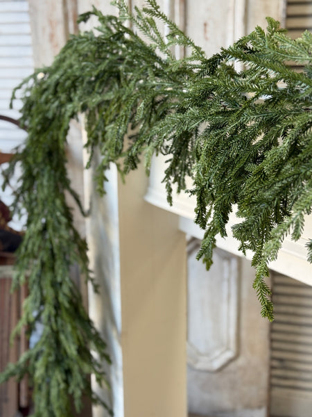 Greenwood Valley Garland | 9' | NOT CURRENTLY IN STOCK-New For Holiday 2026!