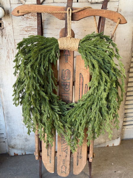 Greenwood Valley Hanging Wreath | 22" | NOT CURRENTLY IN STOCK-New For Holiday 2026!
