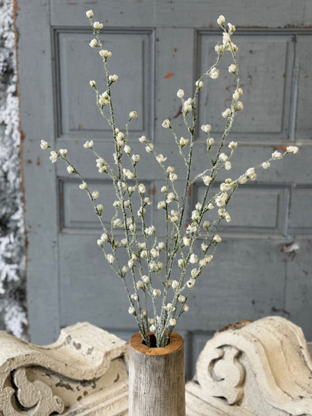 Frost Flower Bush | 36" | NOT CURRENTLY IN STOCK-New For Holiday 2026!