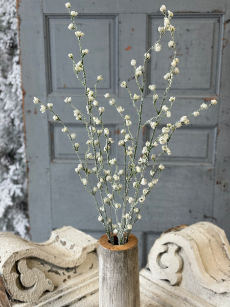 Frost Flower Bush | 36" | NOT CURRENTLY IN STOCK-New For Holiday 2026!