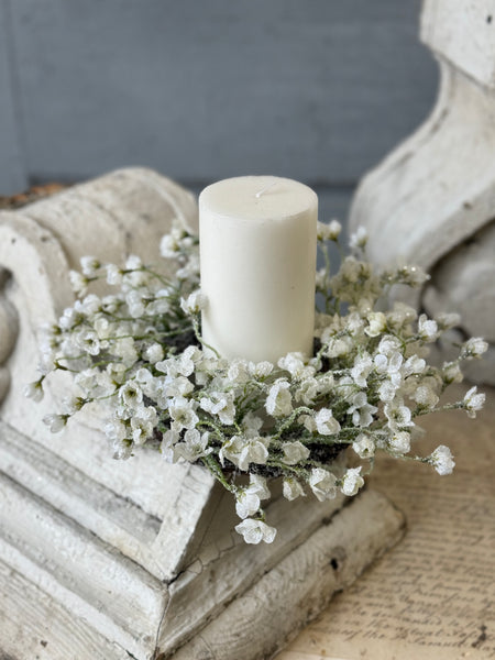 Frost Flower Candle Ring | 12" | NOT CURRENTLY IN STOCK-New For Holiday 2026!