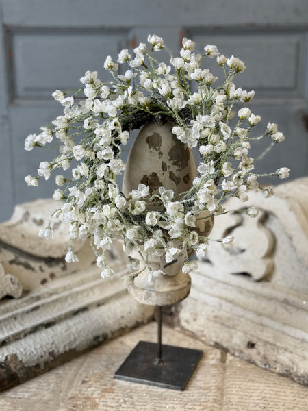 Frost Flower Candle Ring | 12" | NOT CURRENTLY IN STOCK-New For Holiday 2026!