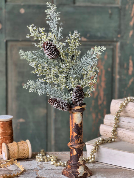 Peridot Gleam Cedar Spray | 27.5" | CLEAN UP SPECIAL!  From $2.95 - Last 84pcs!