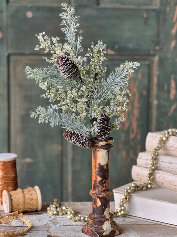 Peridot Gleam Cedar Spray | 27.5" | CLEAN UP SPECIAL!  From $2.95 - Last 84pcs!