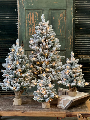 Winter Whisper Tree with Lights | 24" | Limited Stock - Last 6pcs!