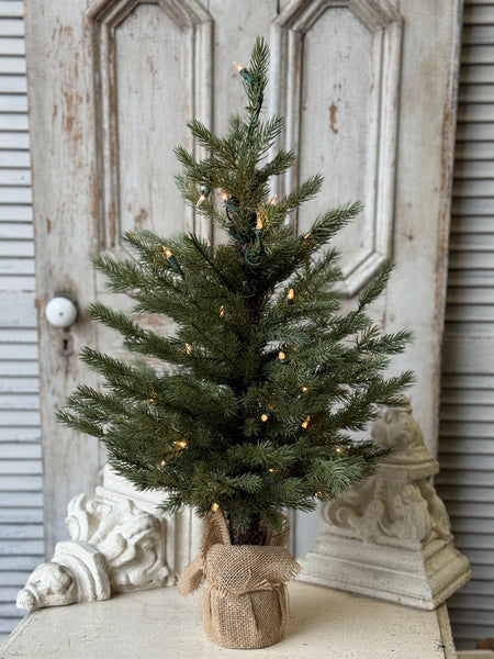 Stonington Tree w/ Lights | 30" | NOT CURRENTLY IN STOCK-New For Holiday 2026!