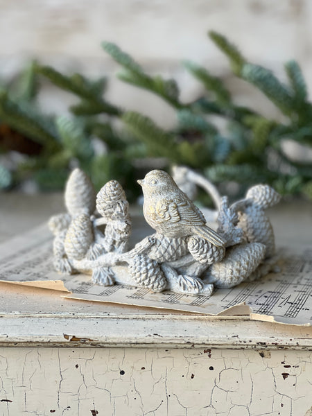 Feathered Woods Centerpiece | 7.5" | SOLD OUT