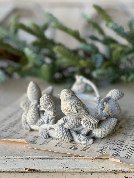 Feathered Woods Centerpiece | 7.5" | SOLD OUT