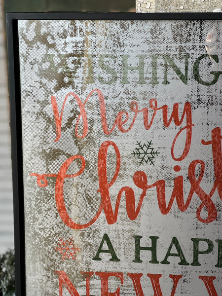 Merry & Happy Wishing | 22" | 25% OFF - DISCOUNT TAKEN IN OFFICE