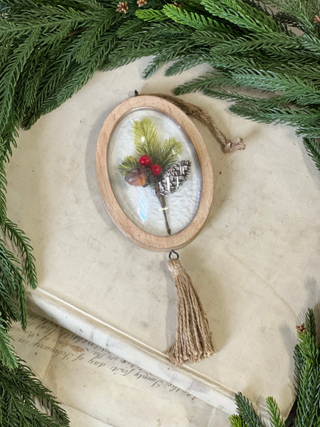 Piece of Holiday Ornament | 7.25" | Acorn | CLEAN UP SPECIAL!  From $3.95 - Last 60pcs!