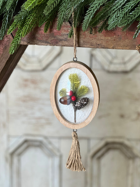 Piece of Holiday Ornament | 7.25" | Acorn | CLEAN UP SPECIAL!  From $3.95 - Last 60pcs!