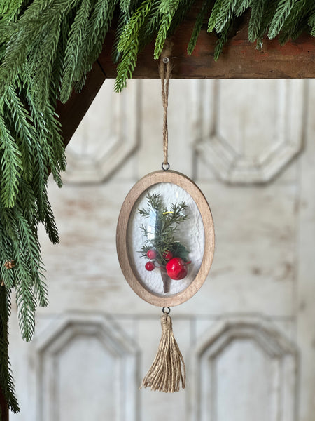 Piece of Holiday Ornament | 7.25" | Berries | Limited Stock - Last 24pcs!