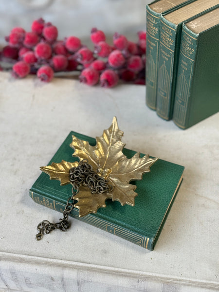Gilded Poinsettia Dish | 6" | NOT CURRENTLY IN STOCK-New For Holiday 2026!