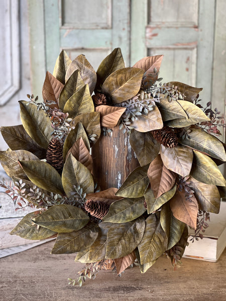 Montage Magnolia Wreath | 22" | SOLD OUT