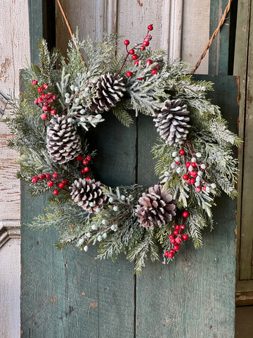 Tennison Pine Wreath | 22"