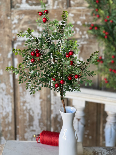 Lively Berry Bough Spray | 30" | SOLD OUT
