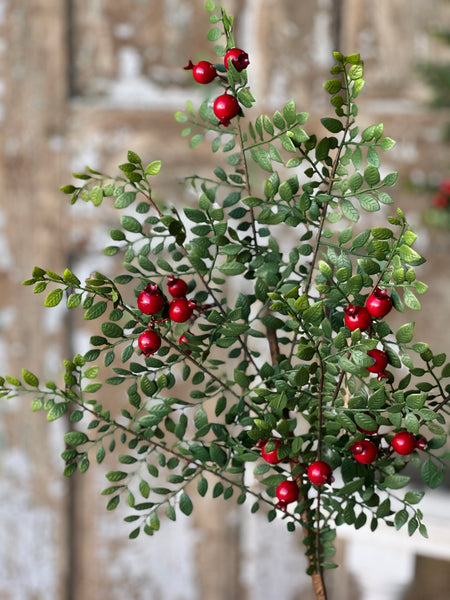 Lively Berry Bough Spray | 30" | SOLD OUT