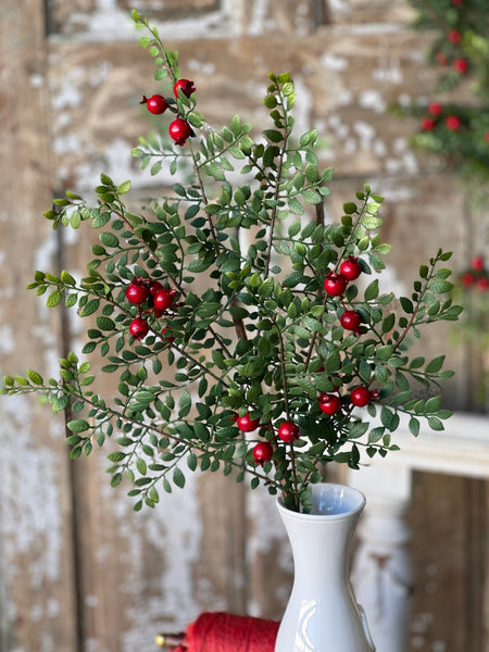 Lively Berry Bough Spray | 30" | SOLD OUT