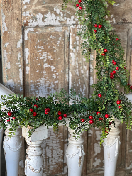 Lively Berry Bough Garland | 5' | SOLD OUT