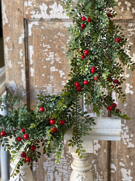 Lively Berry Bough Garland | 5' | SOLD OUT