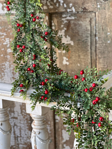 Lively Berry Bough Garland | 5' | SOLD OUT
