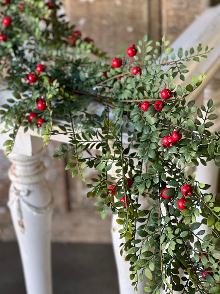 Lively Berry Bough Garland | 5' | SOLD OUT