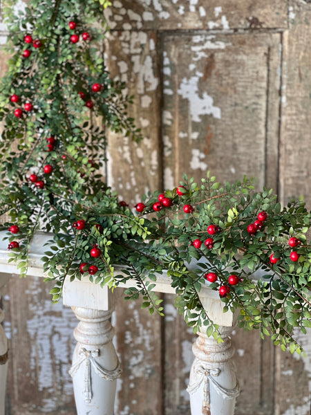 Lively Berry Bough Garland | 5' | SOLD OUT