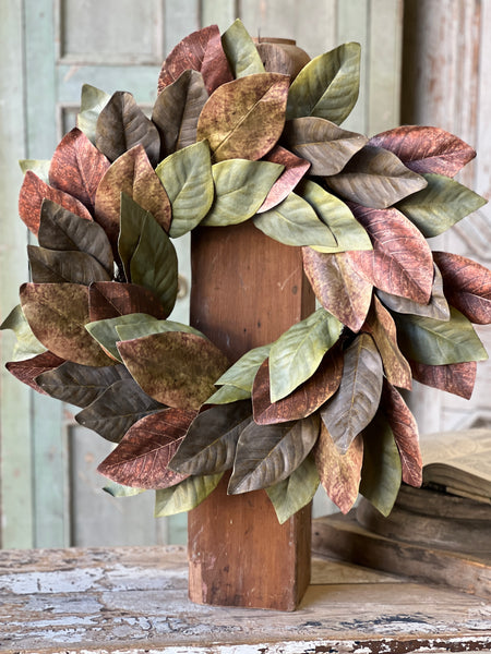 Painterly Magnolia Wreath | 22" | SOLD OUT
