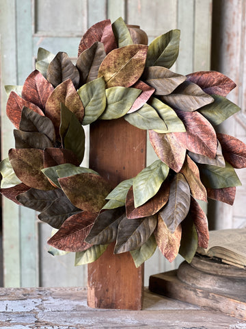 Painterly Magnolia Wreath | 22" | SOLD OUT