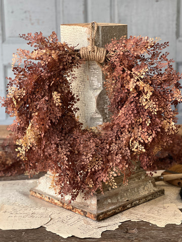 Tattersall Leaves Hanging Wreath | 24" | SOLD OUT