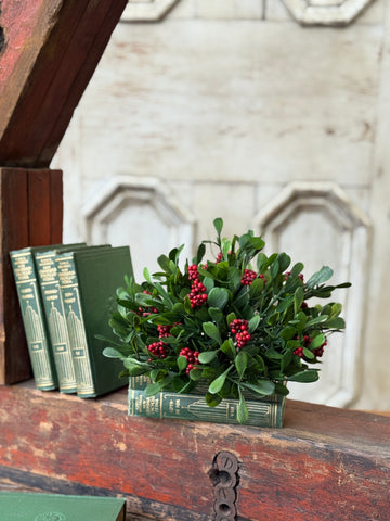 Noelle Greens Half Sphere | 10" | NOT CURRENTLY IN STOCK-New For Holiday 2026!