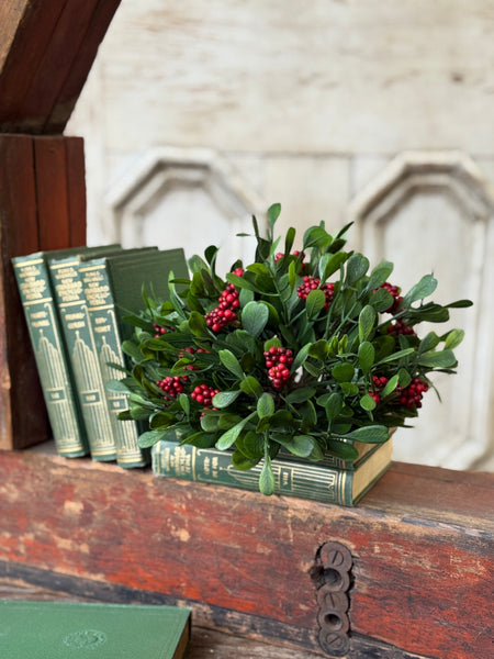 Noelle Greens Half Sphere | 10" | NOT CURRENTLY IN STOCK-New For Holiday 2026!