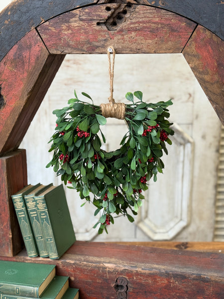Noelle Greens Hanging Wreath | 12" | NOT CURRENTLY IN STOCK-New For Holiday 2026!