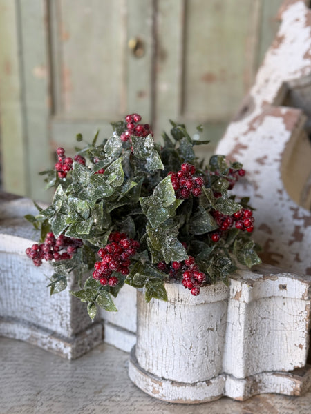 Scarlet Wish Berries Half Sphere | 10" | NOT CURRENTLY IN STOCK-New For Holiday 2026!