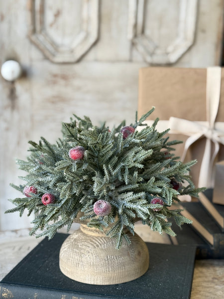 Peppermint Frost Half Sphere | 12" | NOT CURRENTLY IN STOCK-New For Holiday 2026!