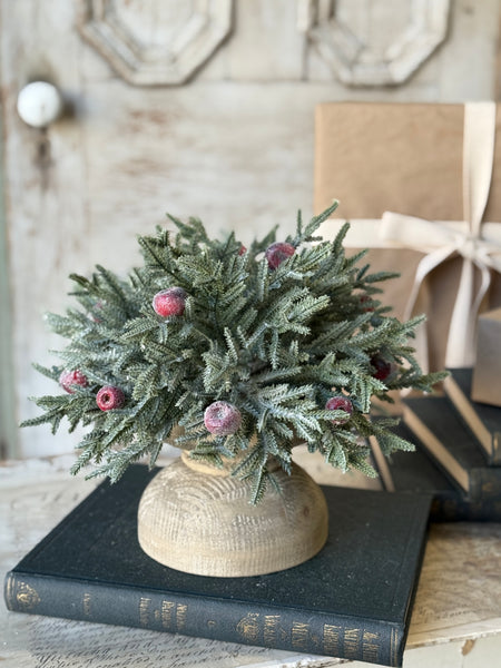 Peppermint Frost Half Sphere | 12" | NOT CURRENTLY IN STOCK-New For Holiday 2026!