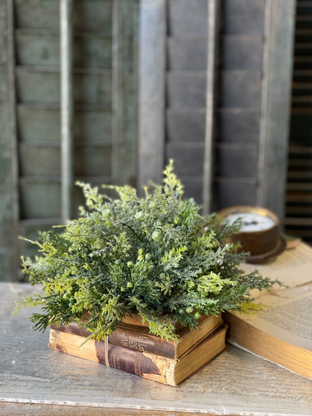 Sparkling Wintergreen Half Sphere | 10" | NOT CURRENTLY IN STOCK-New For Holiday 2026!