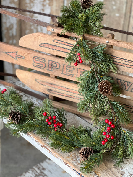 Pepper Berry Spruce Garland | 6' | SOLD OUT